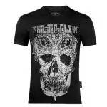 high quality philipp plein t shirts fashion short sleeve cotton a808 skull noir